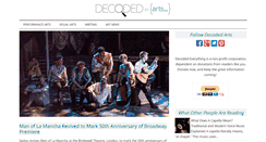 Desktop Screenshot of decodedarts.com